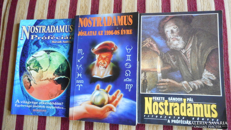 Nostradamus kötetek