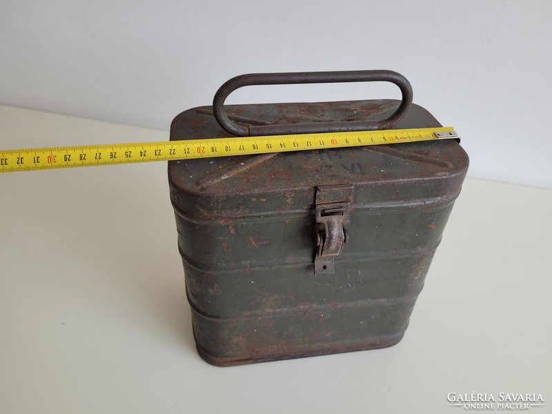 Old military ammunition chest metal box metal chest