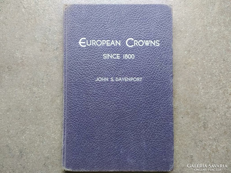 John S. Davenport - European Crowns Since 1800 (Európai koronák 1800-tól) (id62587)