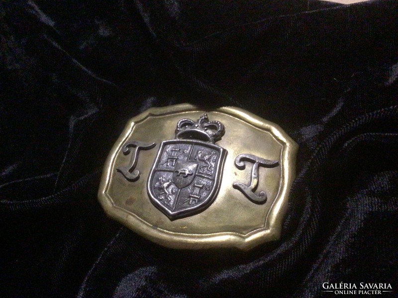 Thurn & taxis furst gürtelschnalle - belt buckle