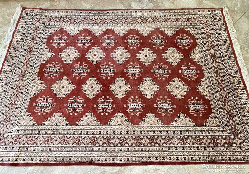 Pakistan with bokhara silk 280x185 cm