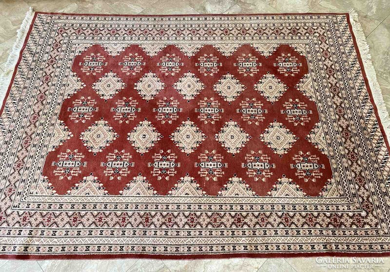 SZ1020 Pakistan Bokhara selyemmel 280x185 cm