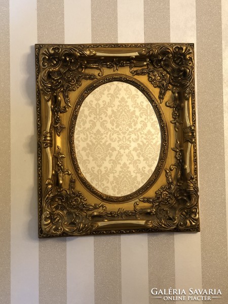 Díszes, barokk tükör 50x60 cm