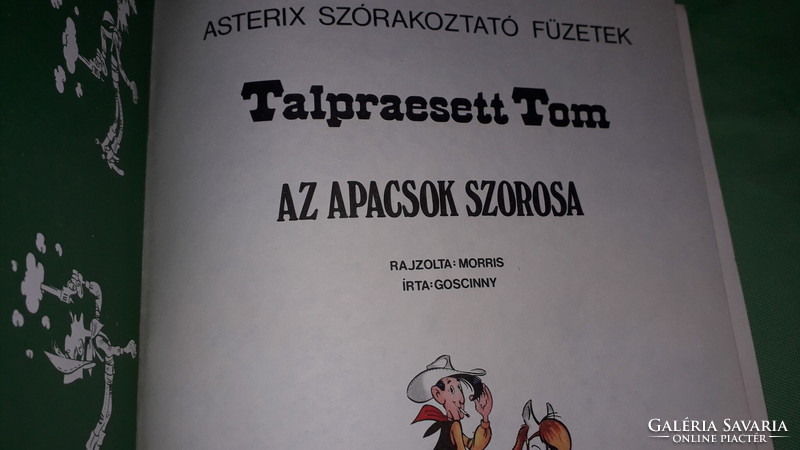 Old 1970s.Talpraesett tom - the pass of the Apaches comic Novi Sad edition according to collector's photos