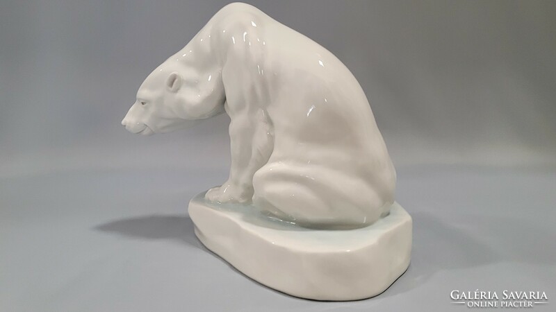Herend hand-painted polar bear