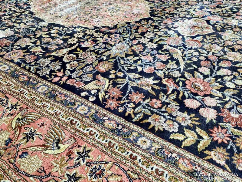 Iran qum silk carpet 290x181 cm