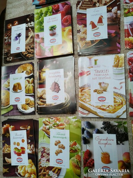 Dr. Oetker recipe books and recipe collections for sale