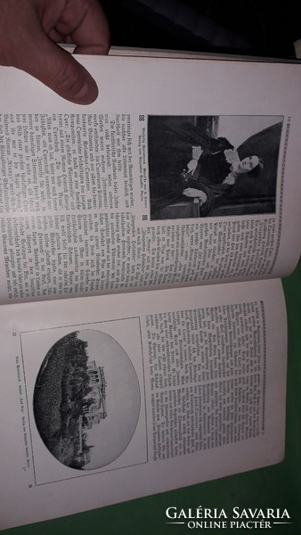 1911.Antik Richárd Wagner német nyelvű gótbetűs képes életrajzi könyv a képek szerint