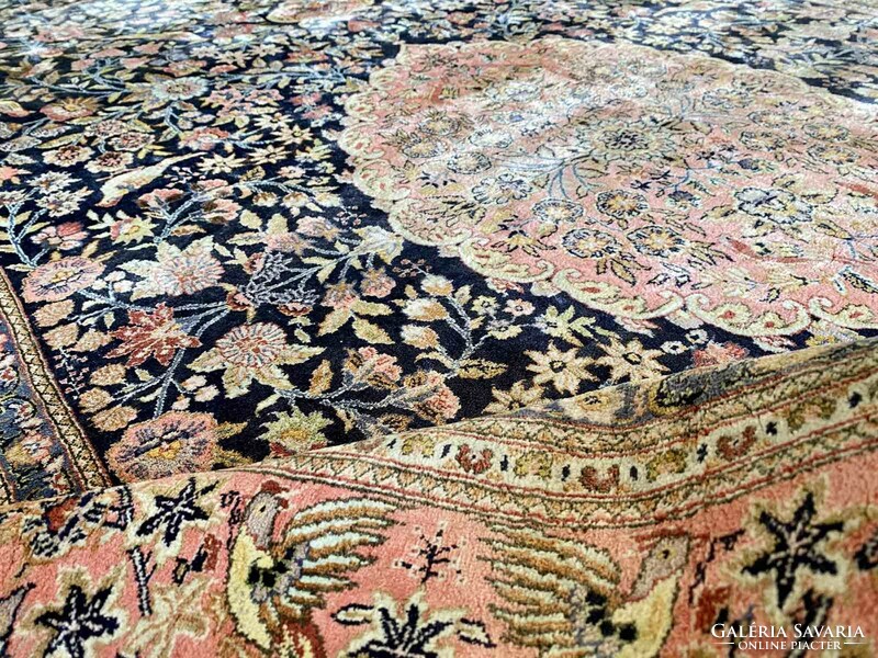 Iran qum silk carpet 290x181 cm