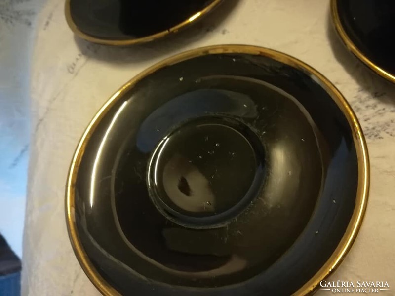 Scheibbs Keramik jelzésű régi mokkás készlet
