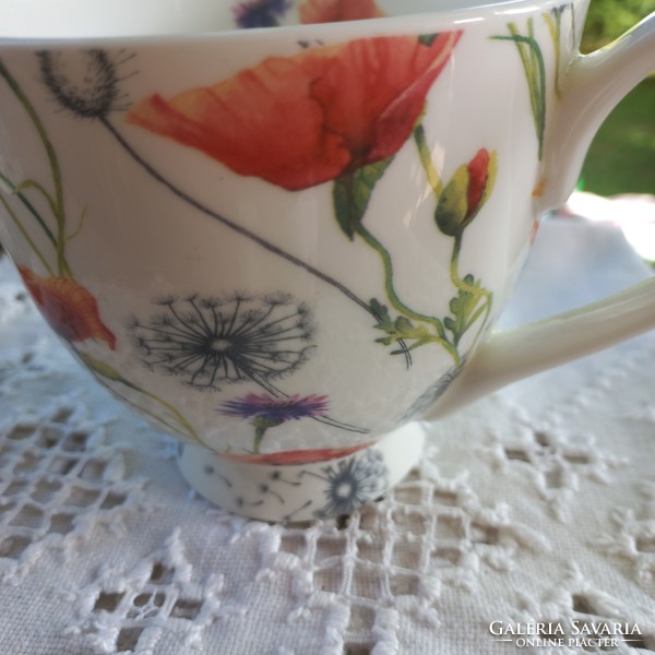 Beautiful fine porcelain mug