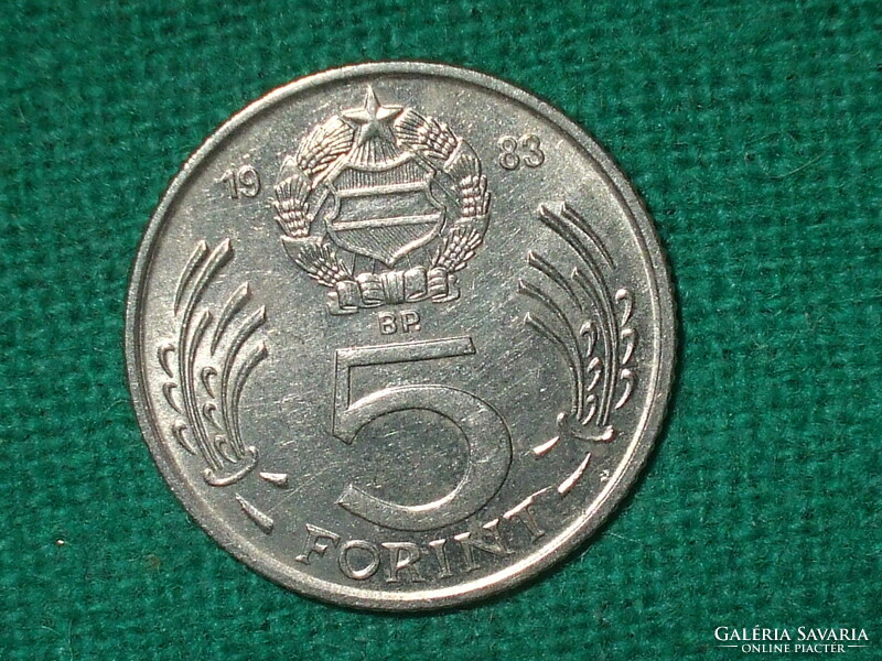 5 Forint 1983 ! Szép !