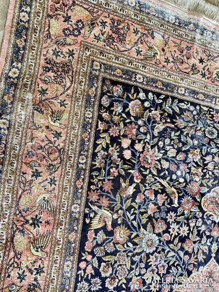 Iran qum silk carpet 290x181 cm