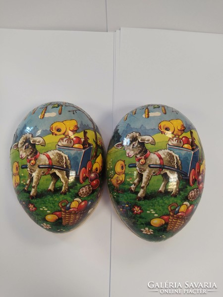 Retro German Easter Paper Egg