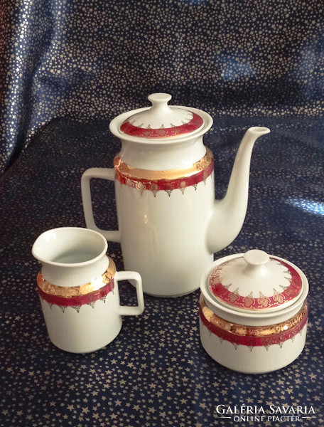 Czechoslovakian coffee set