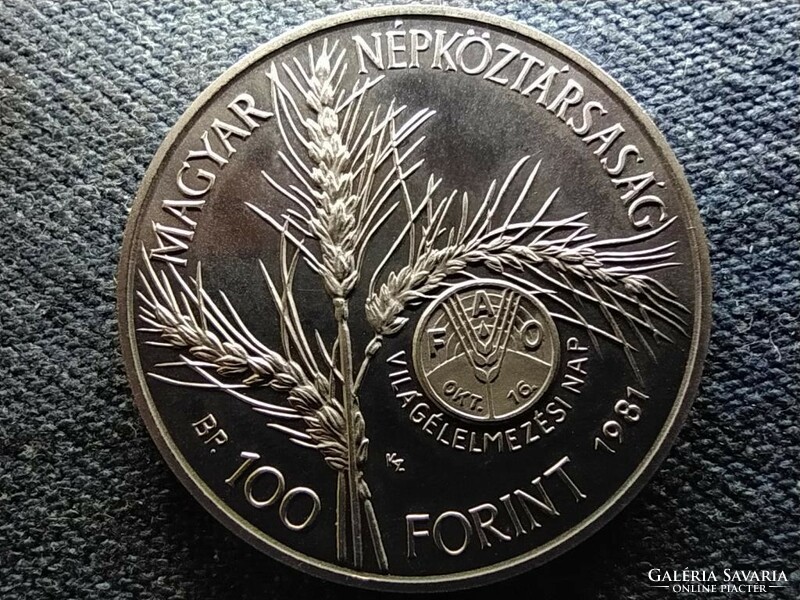 FAO 100 Forint 1981 BP PP (id70317)