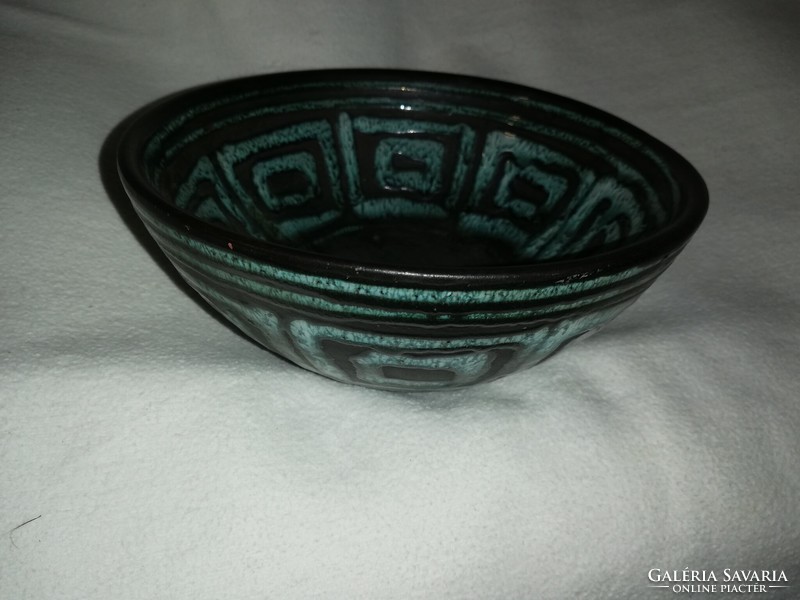 Gorka livia turquoise table serving bowl