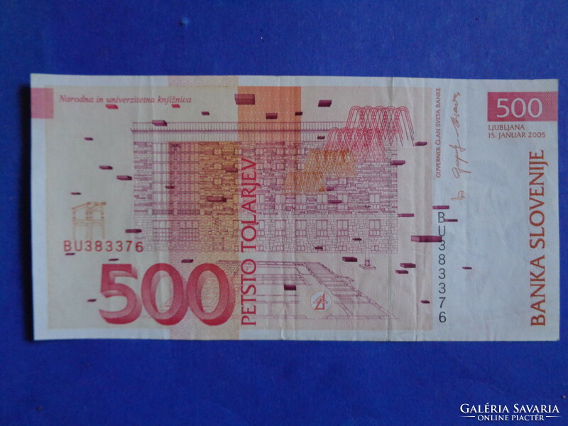 500 TOLARJEV SLOVENIJE 2005