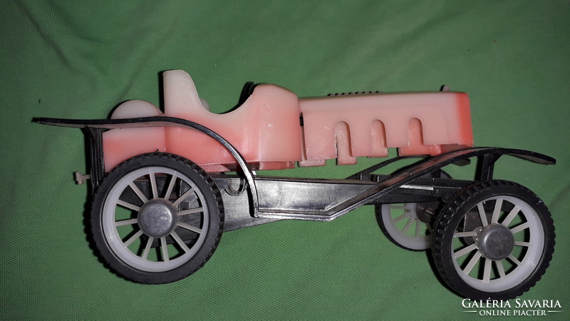 Antique 1960s traffic goods vinyl old timer car collector's rarity 20 cm according to the pictures
