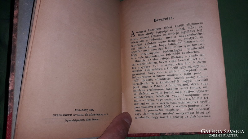 1926. Pais Dezső :Magyar Anonymus antik könyv GYŰJTŐI a képek szerint Magyar Irodalmi Társaság