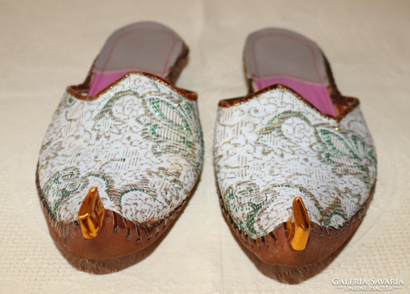 Special oriental slippers of Kazakh origin