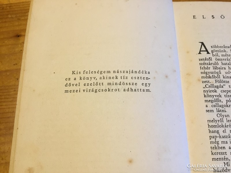 Nyírő József: Isten Igájában 1934 -ből az Erdélyi Szépmíves Céh kiadásában