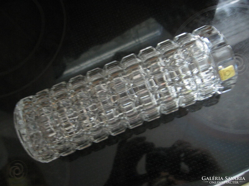 Retro Oberglas kristály  váza