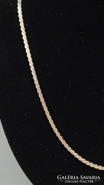 Silver necklace 18.14g