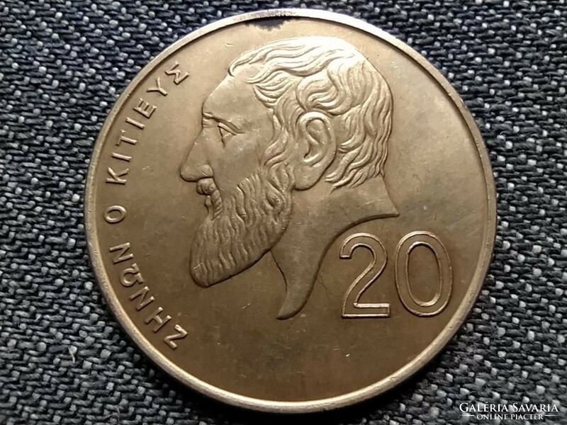 Cyprus Zeno 20 cents 1992 (id36924)