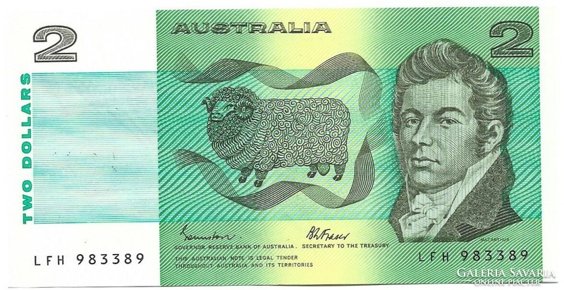 2 Dollars 1985 Australia 2.Aunc
