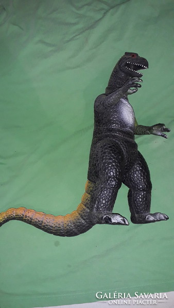 Retro plasztik ÓRIÁS méretű GODZILLA  dinoszaurusz játék figura 45 x 36 cm a képek szerint