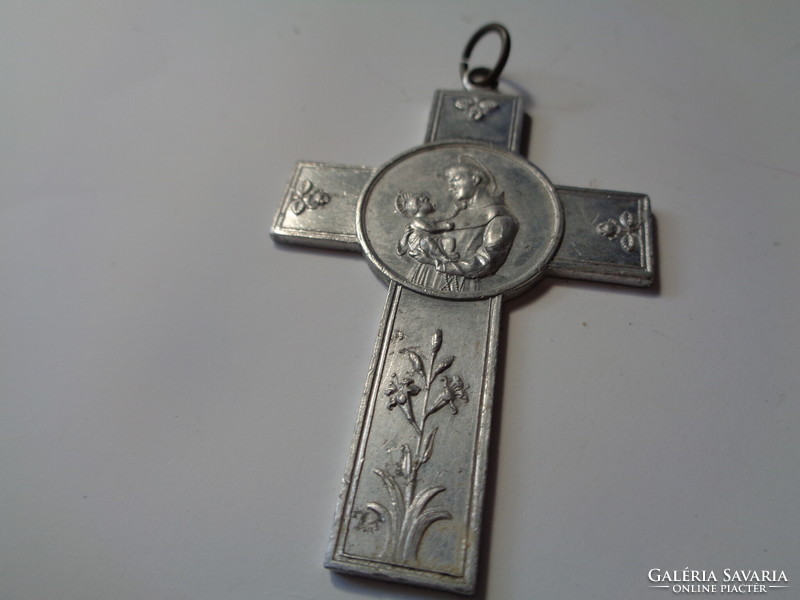 Catholic cross, with German text 4 x 6 cm