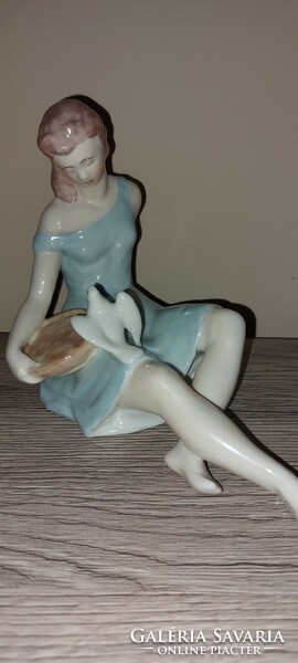 Blue dress drasche cinderella, dove girl