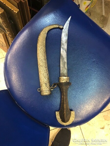 Dagger, xix. Century Arabic dagger, 30 cm long.
