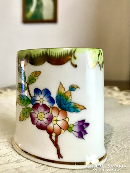 Herend Victoria Pattern Toothpick Holder