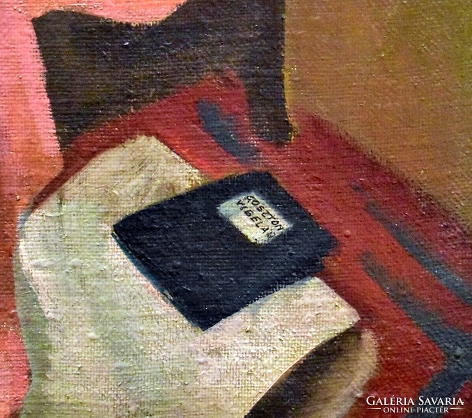 Béláné Gosztonyi (first half of the 20th century): nude in an armchair
