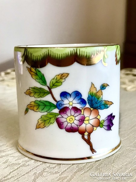 Herend Victoria Pattern Toothpick Holder