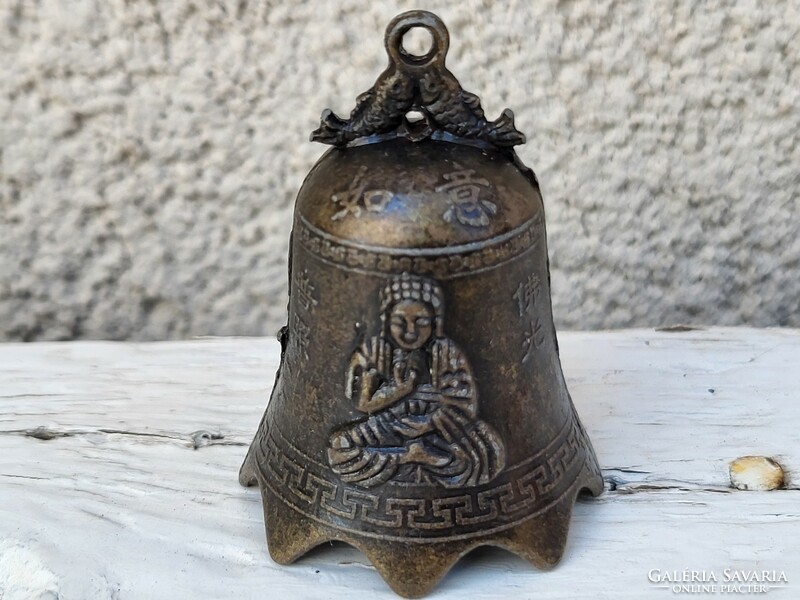 Buddhist, feng shui bronzed metal bell
