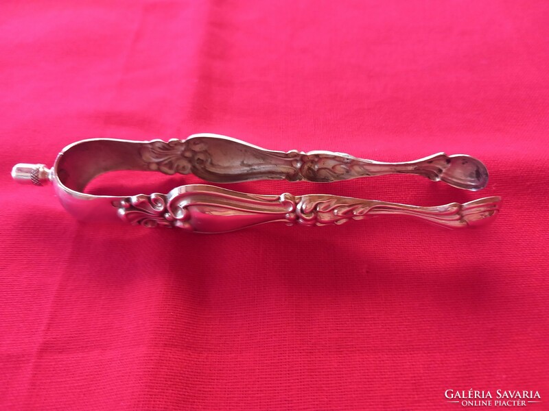 French silver sugar tongs 950, cc.1900