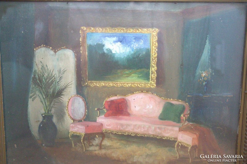 Painting: drawing room