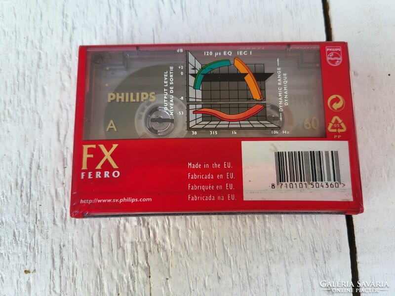 Philips fx ferro 60 tape cassette_unopened