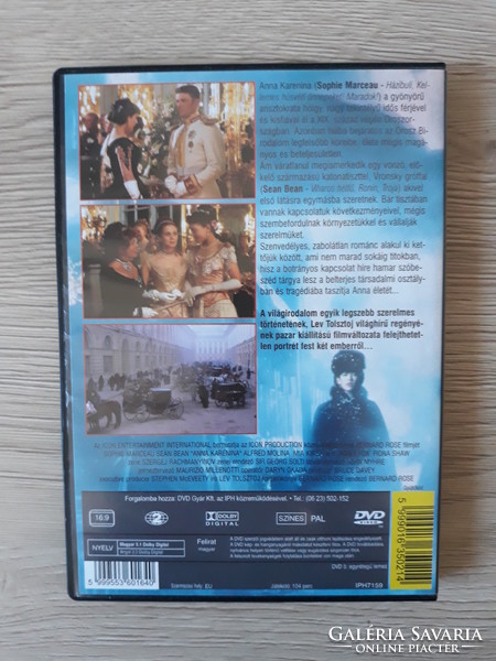Lev Tolsztoj - Anna Karenina (DVD)