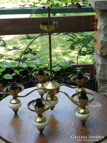 Flemish copper chandelier for sale