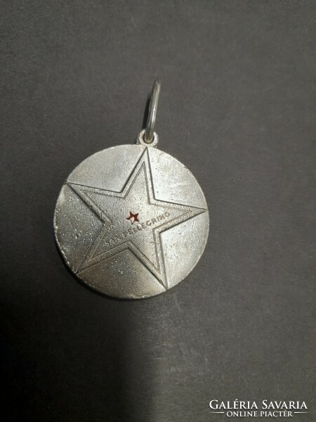 Silver 925 san pellecrino pendant. 19 Grams.