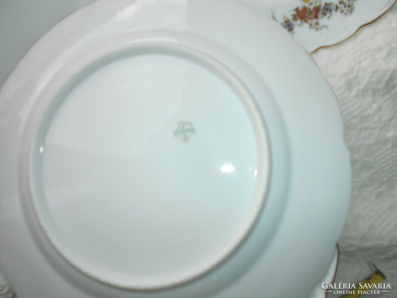 4 db PL S Geschütz  porcelán tányér 24 cm