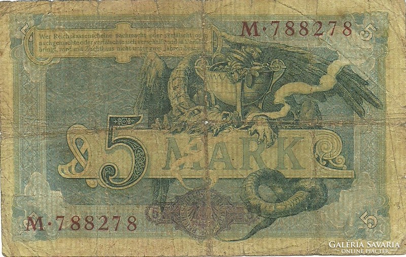 5 Brand 1904 6-digit serial number Germany 2.