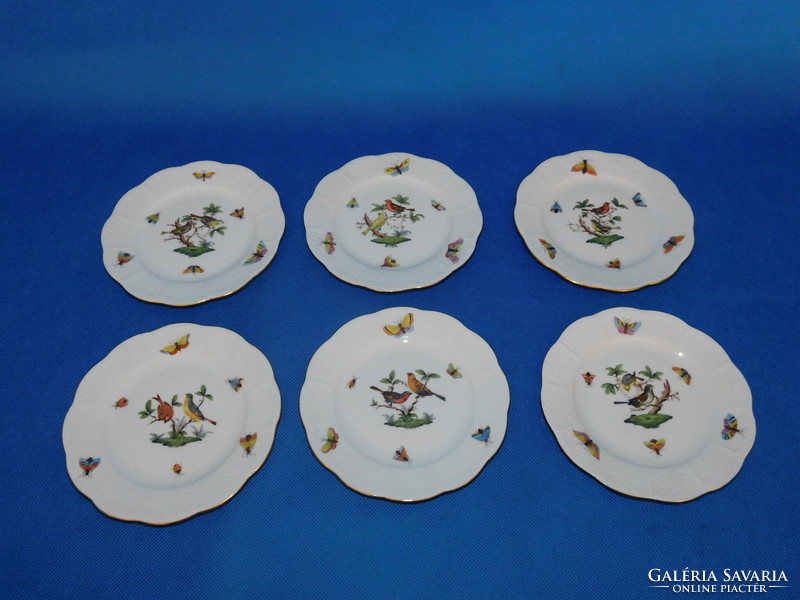 Herend rothschild 6 cookie plate sets