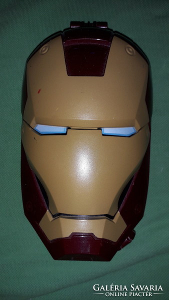 Retro original marvel - iron man - polly pocket-like - open and unfold toy 15x8 cm according to pictures