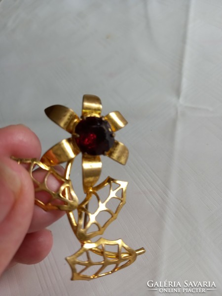 Vintage retro flower shape kituzo brooch