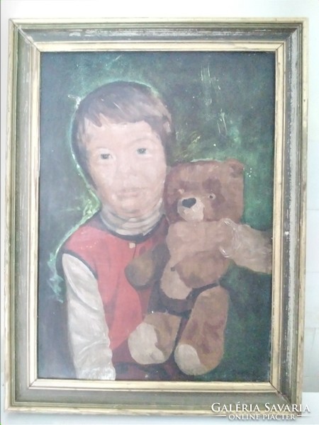 Child portrait of Rozália Kosta